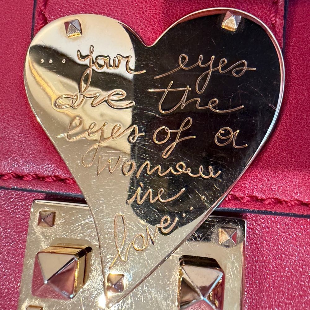 ❤️EUC❤️ VALENTINO 2015 L”Amour Fall Collection Crossbody - Stunning! - Picture 9 of 11